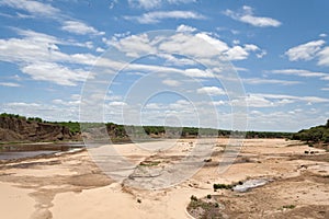 Letaba River in the Kruger National Park, South Africa