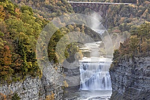 Letchworth Park Misty Middle Falls photo