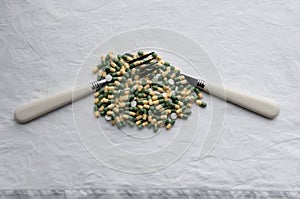 Lethal cocktail of pills