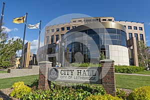 Lethbridge city hall building