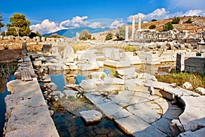 Letoon near the ancient Lycian city Xanthos, Turkey