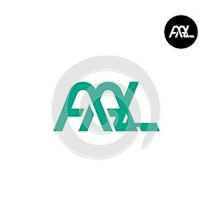 Letter AAL Monogram Logo Design