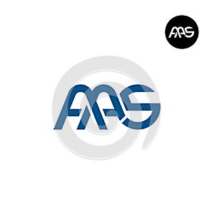 Letter AAS Monogram Logo Design