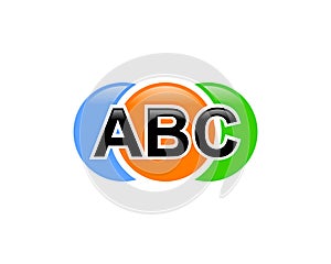 Letter ABC logo design template elements