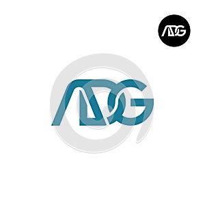 Letter ADG Monogram Logo Design