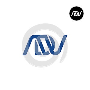 Letter ADV Monogram Logo Design