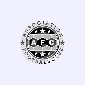 Letter AFC Association Football Club Logo Concept