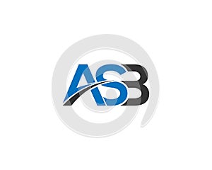 Letter ASB Creative Logo Design