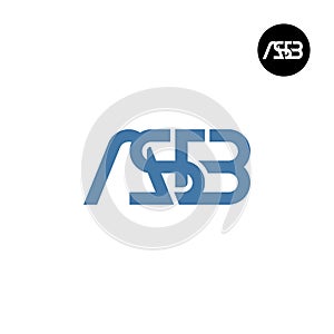 Letter ASB Monogram Logo Design