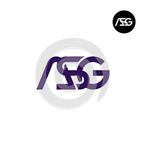 Letter ASG Monogram Logo Design
