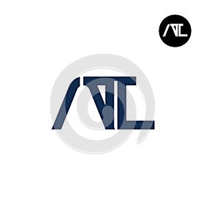 Letter ATL Monogram Logo Design photo