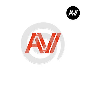 Letter AVI Monogram Logo Design