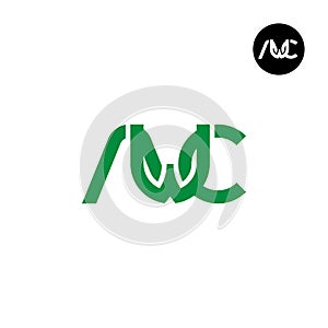 Letter AWC Monogram Logo Design