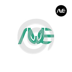 Letter AWE Monogram Logo Design