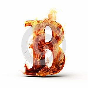 Luxury Fire Text Effect: Eighteen Art photo