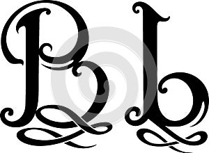 Letter B Monogram