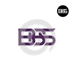 Letter BBS Monogram Logo Design