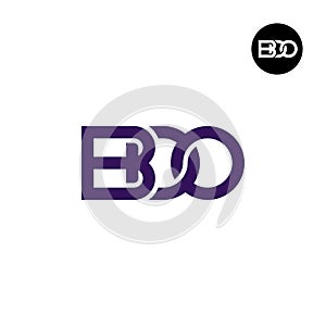 Letter BDO Monogram Logo Design