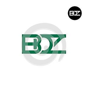 Letter BDZ Monogram Logo Design
