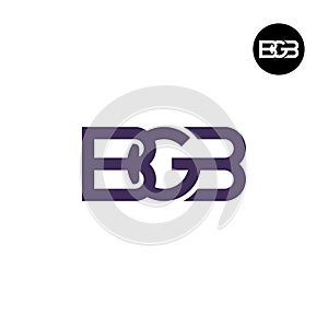 Letter BGB Monogram Logo Design