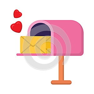 Letter Box vector icon Which Can Easily Modify Or Edit