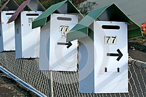 Letter boxes