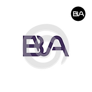 Letter BVA Monogram Logo Design