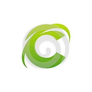 Letter C logo icon design template elements, Initial C logo design concept - Vector