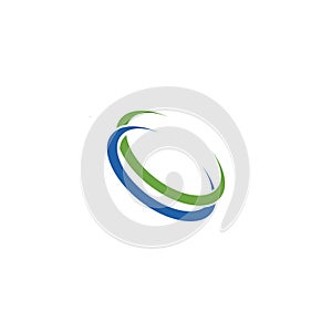 Letter C Logo Template Design Icon.