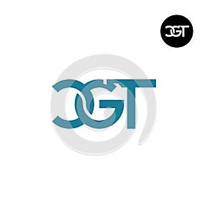 Letter CGT Monogram Logo Design