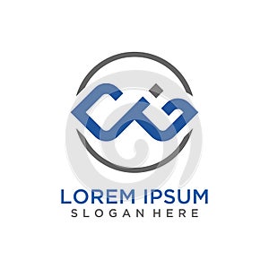 Letter CIG logo design