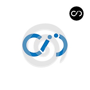 Letter CII Monogram Logo Design
