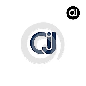 Letter CIJ Monogram Logo Design