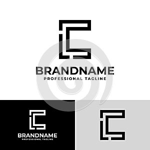 Letter CL Modern Logo, suitable for business with CL or LC initials