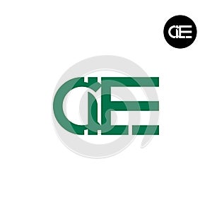 Letter CLE Monogram Logo Design