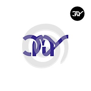 Letter CMY Monogram Logo Design