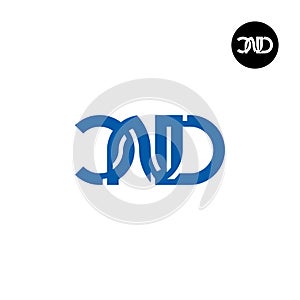 Letter CND Monogram Logo Design