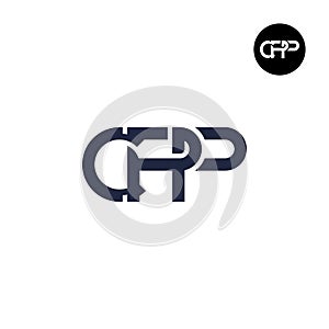 Letter CPP Monogram Logo Design photo