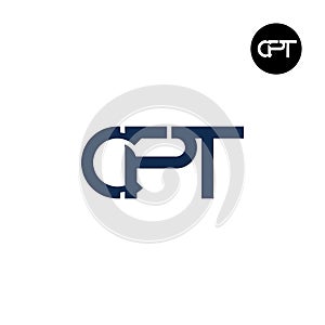 Letter CPT Monogram Logo Design