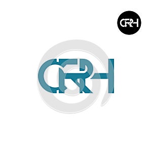 Letter CRH Monogram Logo Design