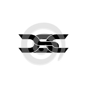Letter CSC simple monogram logo icon design.