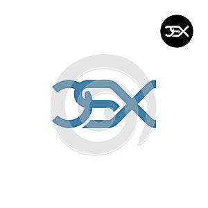 Letter CSX Monogram Logo Design