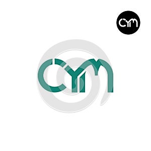 Letter CYM Monogram Logo Design