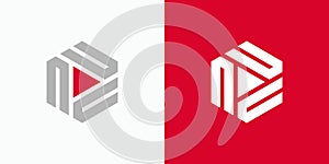 Letter A D C initials vector logo design with play button