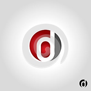 letter d logo, icon and symbol vector illustration