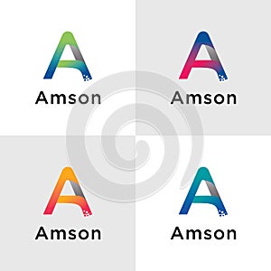 Template Letter A Logos