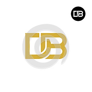 Letter DB Monogram Logo Design