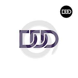 Letter DDD Monogram Logo Design