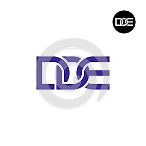 Letter DDE Monogram Logo Design