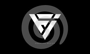 letter design FIV initial creative logo